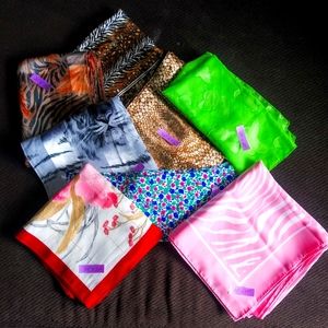 Scarves/8 Various Sizes